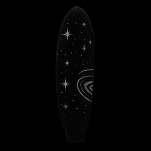 KORVAN Stellar Knit Sweater — Black Edition