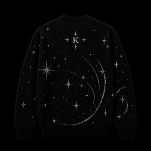 KORVAN Stellar Knit Sweater — Black Edition
