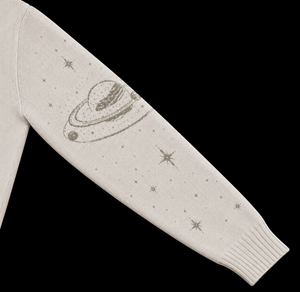 KORVAN Stellar Knit Sweater — Bone Edition