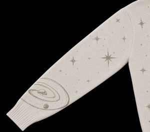 KORVAN Stellar Knit Sweater — Bone Edition
