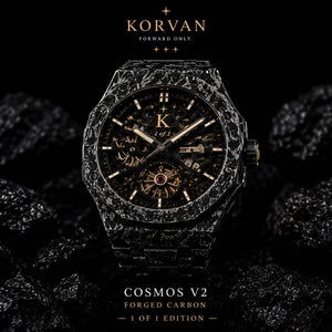Korvan 1 of 1 Cosmos Forged Carbon fibre (SOON)